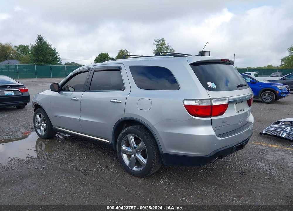 2012 DODGE DURANGO CITADEL VIN: 1C4SDJET2CC130788
