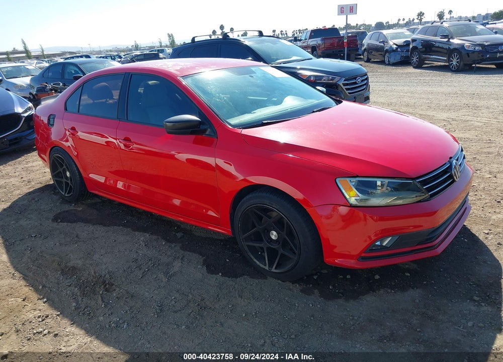 2016 VOLKSWAGEN JETTA 1.8T SPORT VIN: 3VWD17AJXGM226727