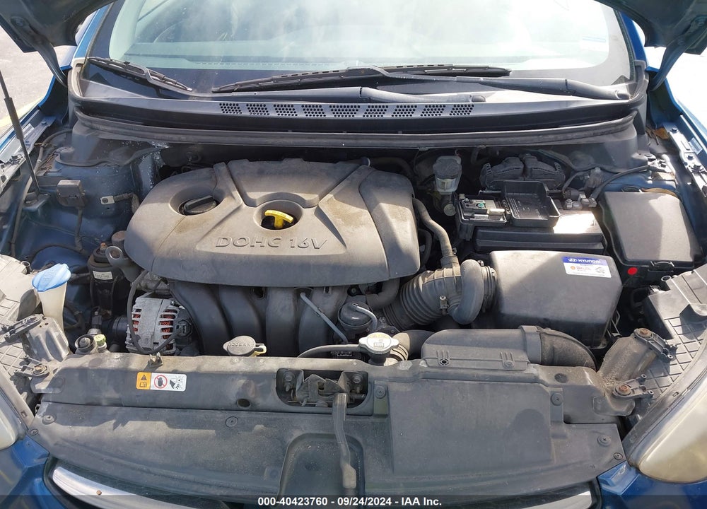 2013 HYUNDAI ELANTRA LIMITED VIN: KMHDH4AE4DU997543