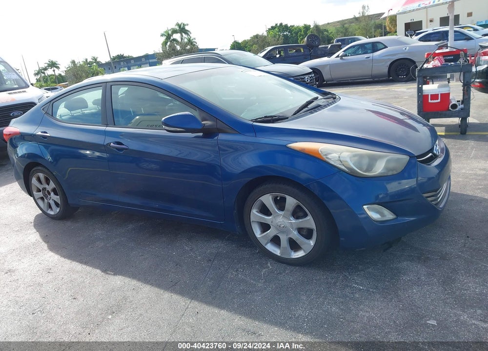 2013 HYUNDAI ELANTRA LIMITED VIN: KMHDH4AE4DU997543