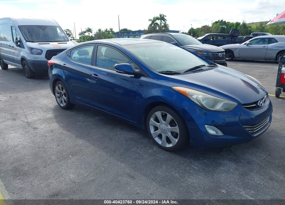 2013 HYUNDAI ELANTRA LIMITED VIN: KMHDH4AE4DU997543