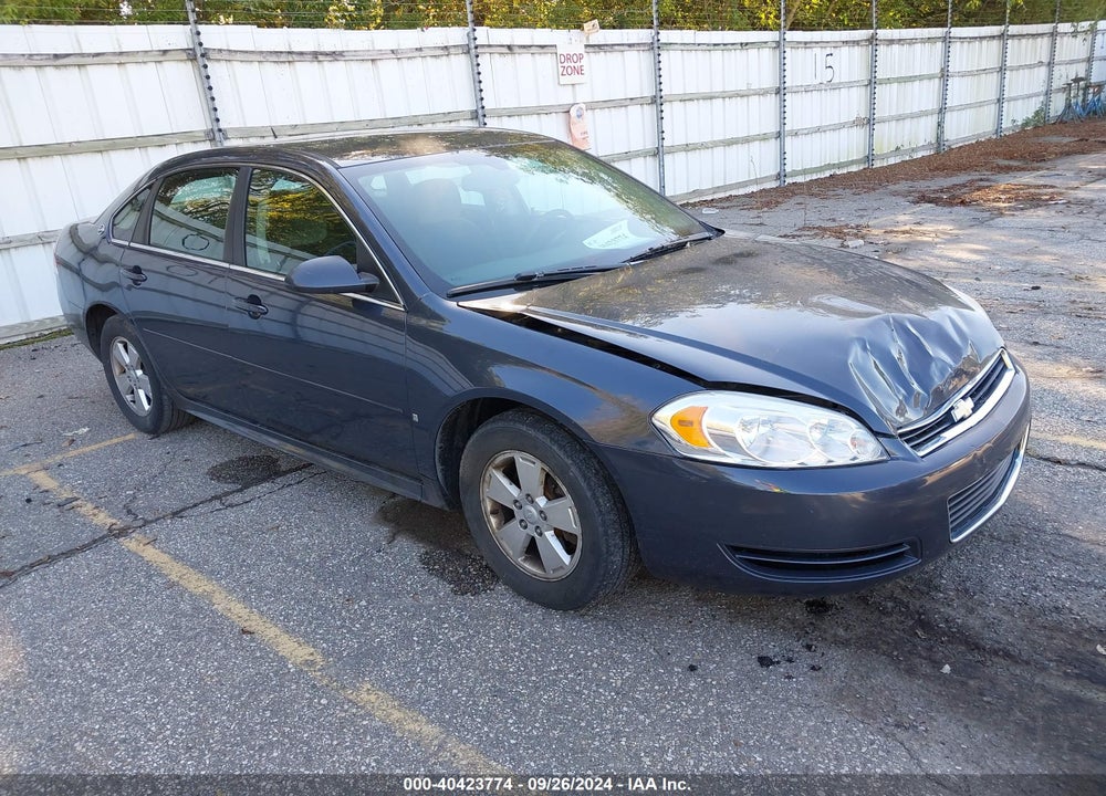2009 CHEVROLET IMPALA LT VIN: 2G1WT57K791208067