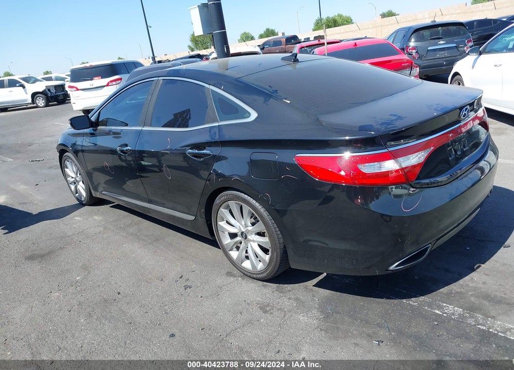 2012 HYUNDAI AZERA VIN: KMHFH4JGXCA169328