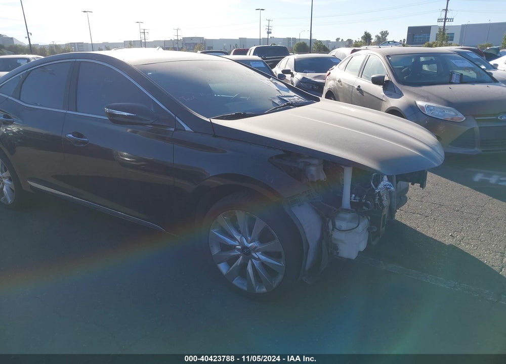 2012 HYUNDAI AZERA VIN: KMHFH4JGXCA169328