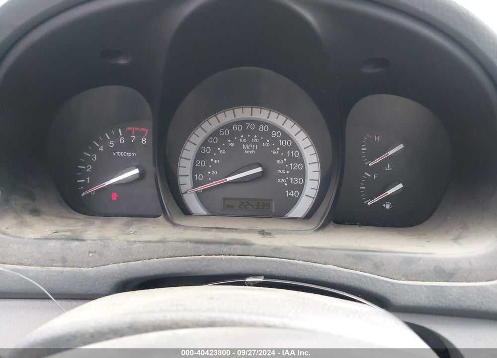 2007 KIA SPECTRA LX VIN: KNAFE121975434192