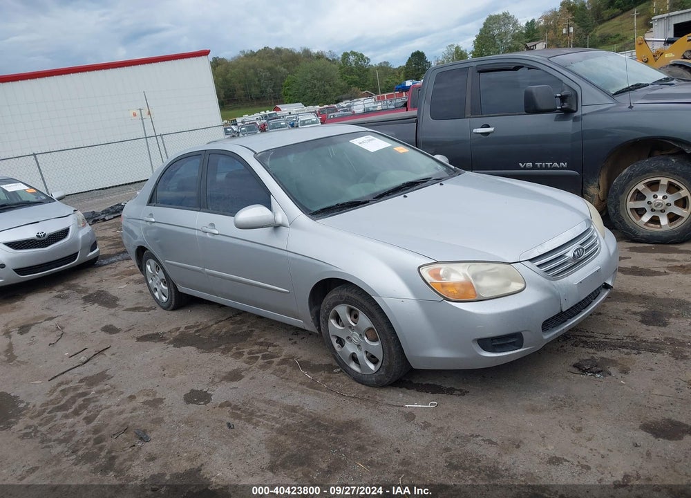 2007 KIA SPECTRA LX VIN: KNAFE121975434192