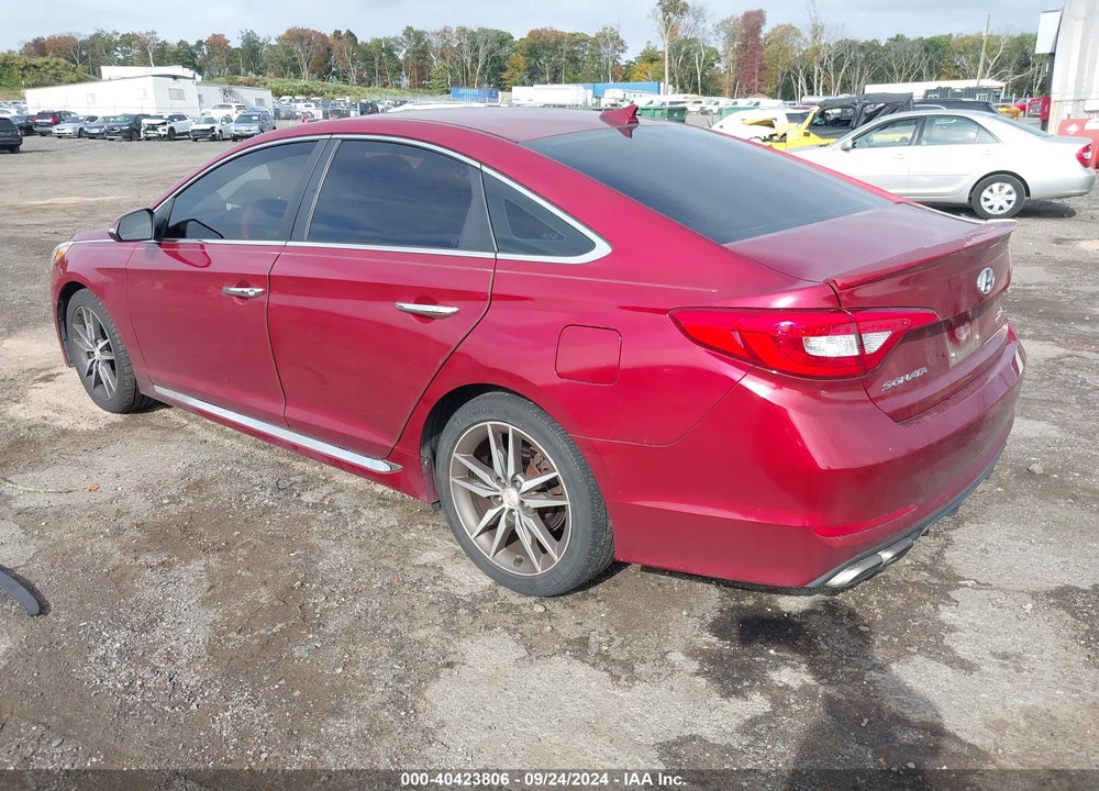 2015 HYUNDAI SONATA SPORT 2.0T VIN: 5NPE34AB3FH067594