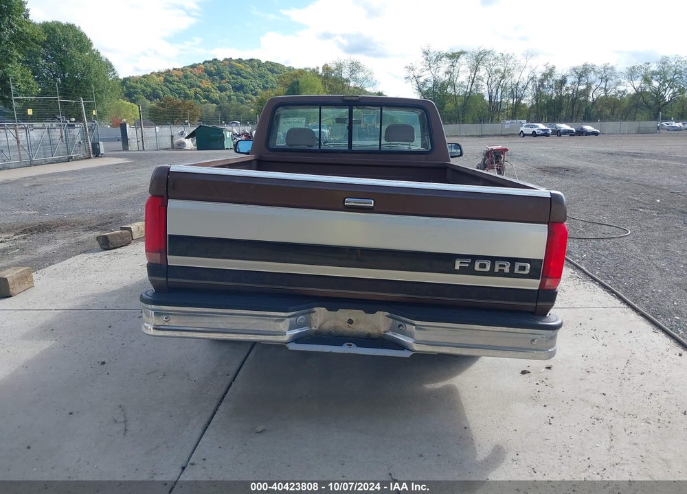 1992 FORD F150 VIN: 2FTEF15N6NCA95131