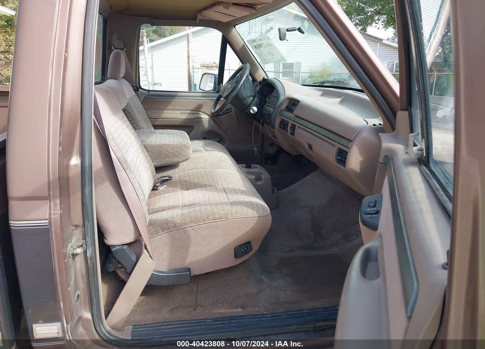 1992 FORD F150 VIN: 2FTEF15N6NCA95131