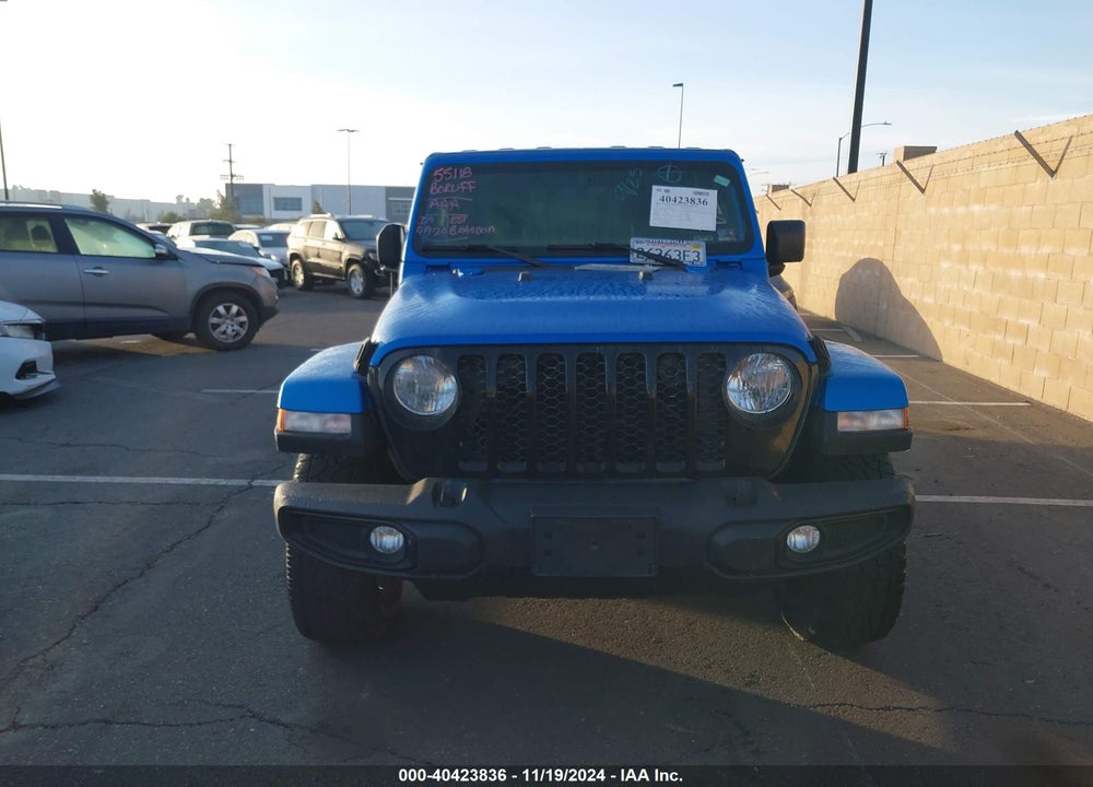 2021 JEEP GLADIATOR WILLYS 4X4 VIN: 1C6HJTAG7ML568819