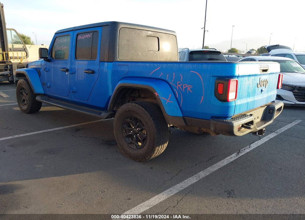 2021 JEEP GLADIATOR WILLYS 4X4 VIN: 1C6HJTAG7ML568819
