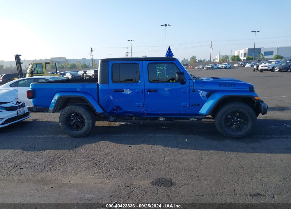 2021 JEEP GLADIATOR WILLYS 4X4 VIN: 1C6HJTAG7ML568819