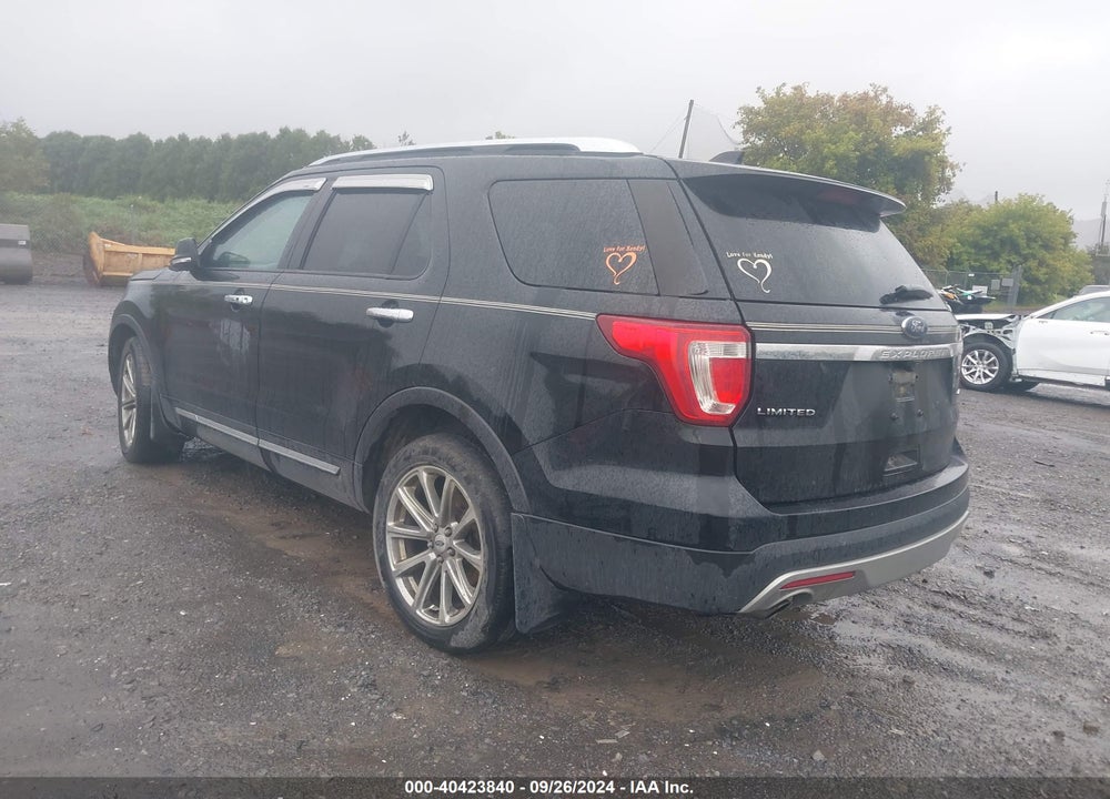 2016 FORD EXPLORER LIMITED VIN: 1FM5K8F80GGA10147