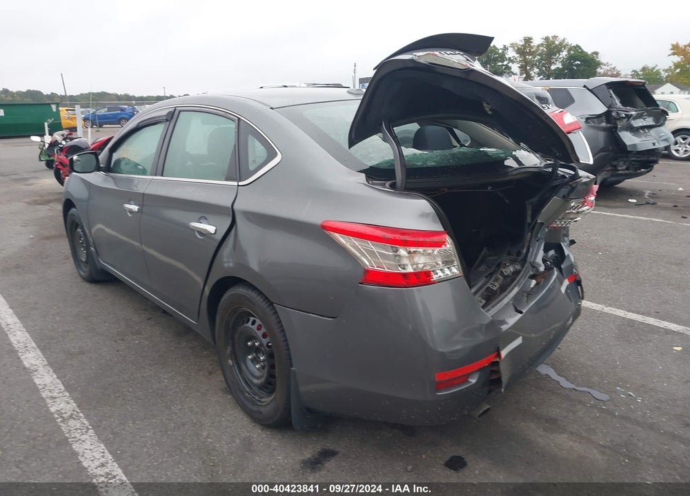 2015 NISSAN SENTRA SV VIN: 3N1AB7AP2FY364621
