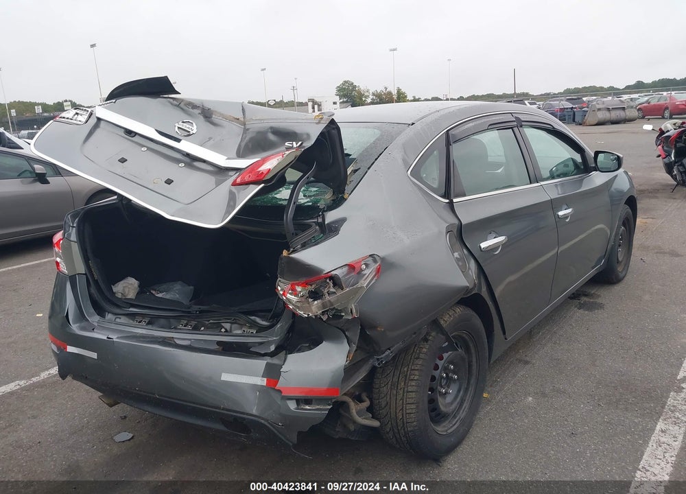 2015 NISSAN SENTRA SV VIN: 3N1AB7AP2FY364621
