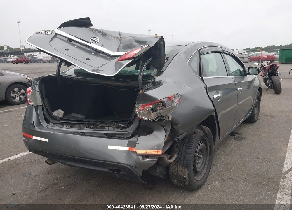 2015 NISSAN SENTRA SV VIN: 3N1AB7AP2FY364621