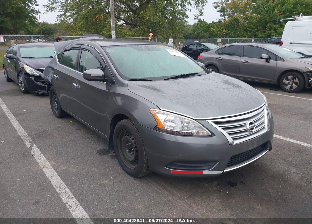 2015 NISSAN SENTRA SV VIN: 3N1AB7AP2FY364621