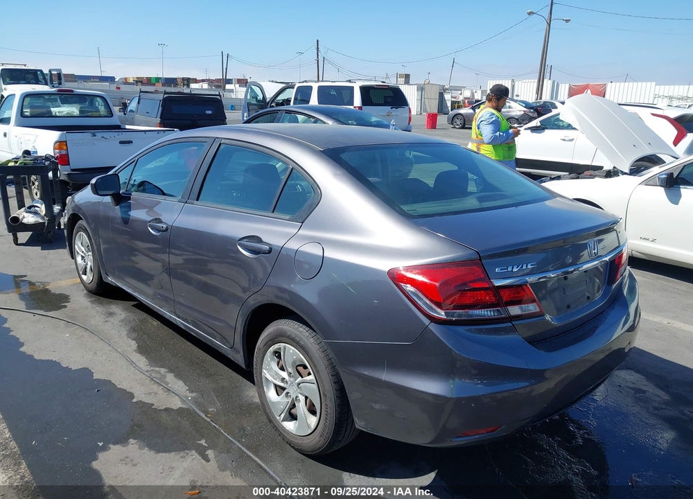 2015 HONDA CIVIC LX VIN: 19XFB2F56FE268764