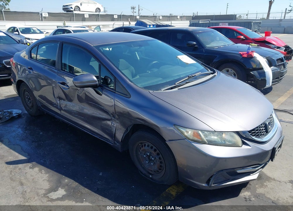 2015 HONDA CIVIC LX VIN: 19XFB2F56FE268764