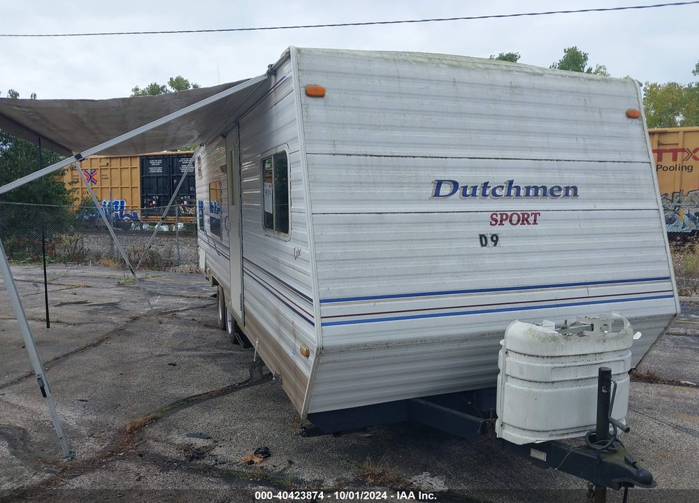 2002 DUTCHMAN SPORT TRAVEL TRAILER VIN: 47CT90N232M408760