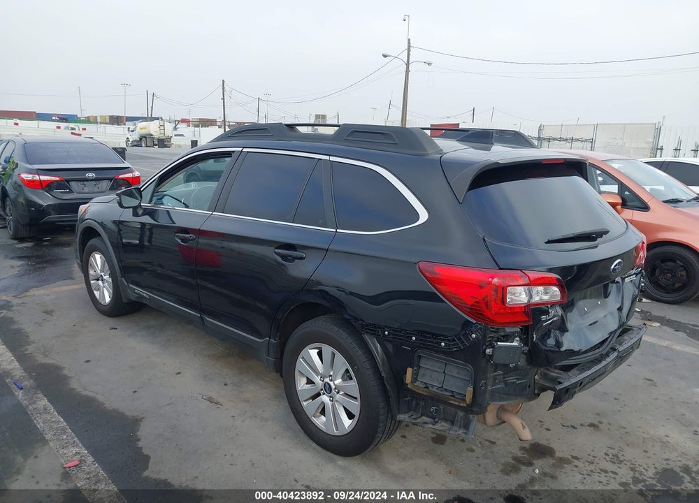 2016 SUBARU OUTBACK 2.5I PREMIUM VIN: 4S4BSAFCXG3322661