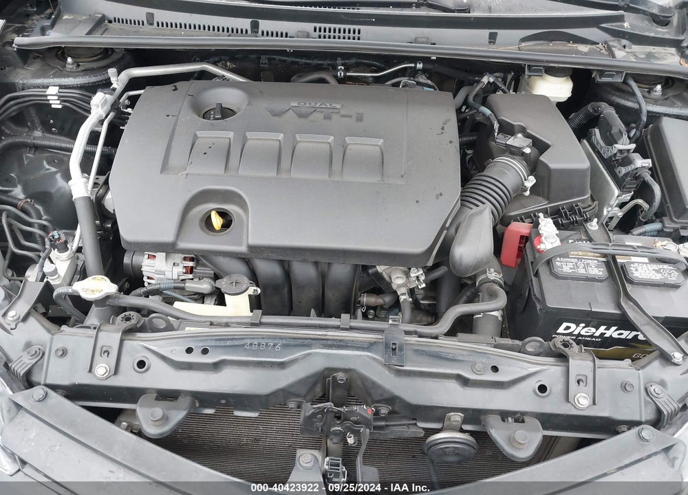 2017 TOYOTA COROLLA LE VIN: 5YFBURHE6HP624291