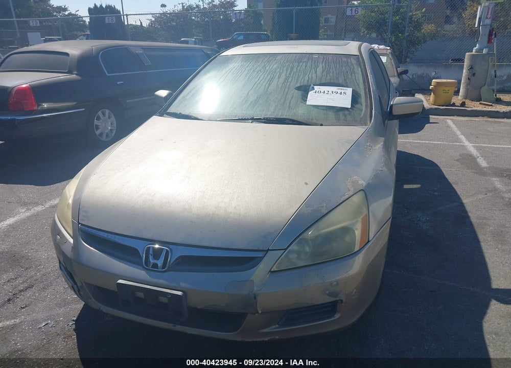 2006 HONDA ACCORD 3.0 EX VIN: 1HGCM665X6A027119