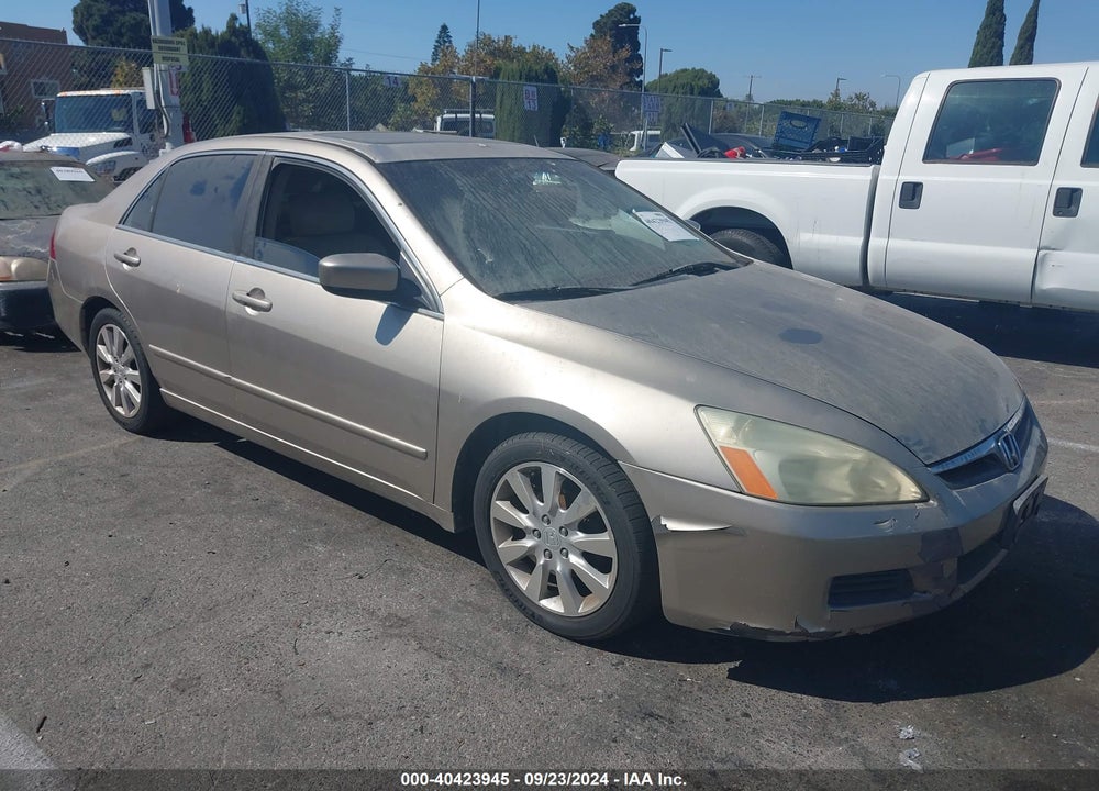 2006 HONDA ACCORD 3.0 EX VIN: 1HGCM665X6A027119