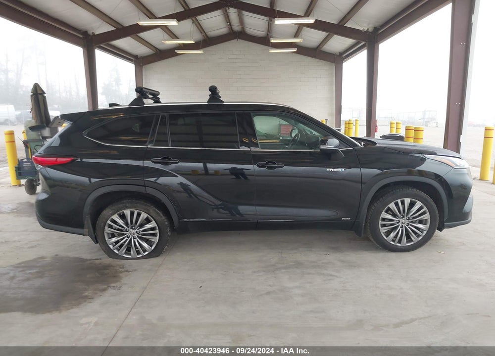 2021 TOYOTA HIGHLANDER HYBRID PLATINUM VIN: 5TDEBRCHXMS024847