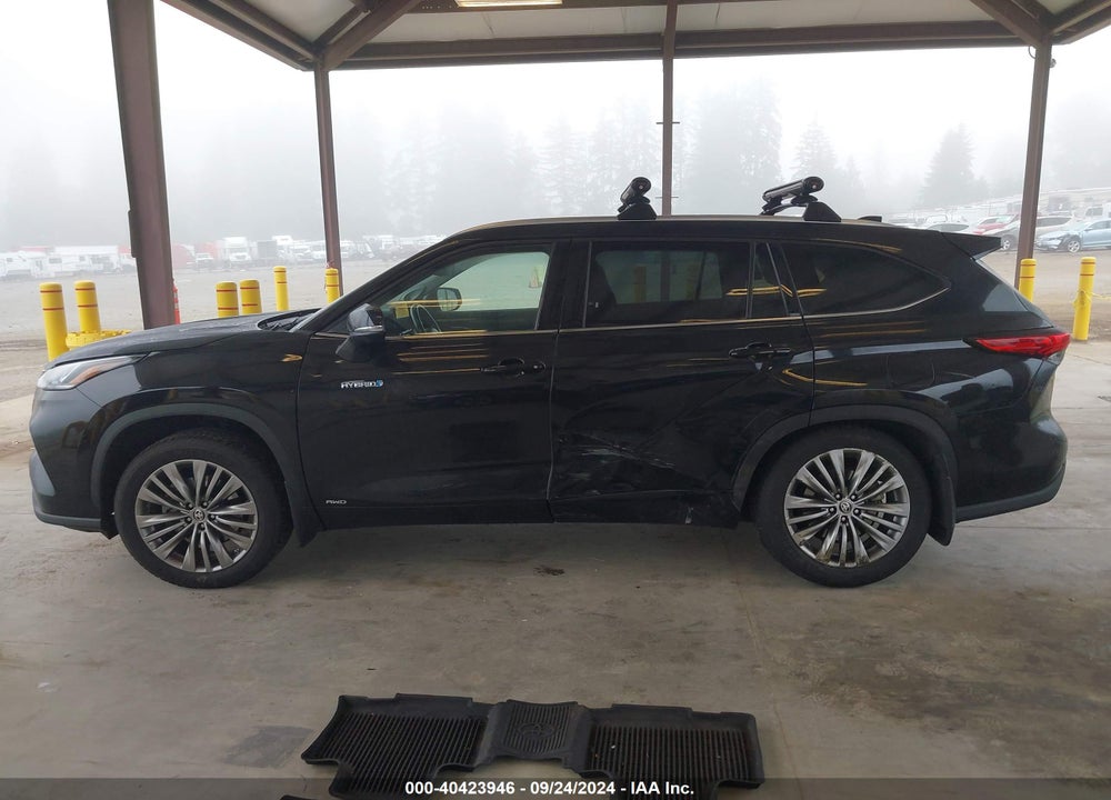 2021 TOYOTA HIGHLANDER HYBRID PLATINUM VIN: 5TDEBRCHXMS024847