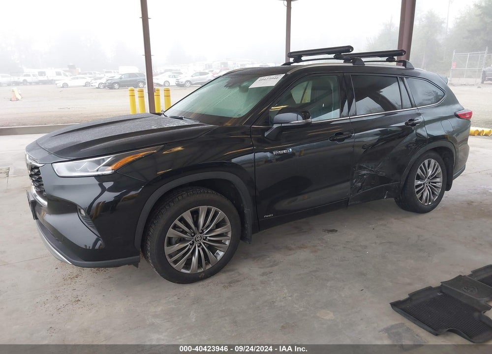 2021 TOYOTA HIGHLANDER HYBRID PLATINUM VIN: 5TDEBRCHXMS024847