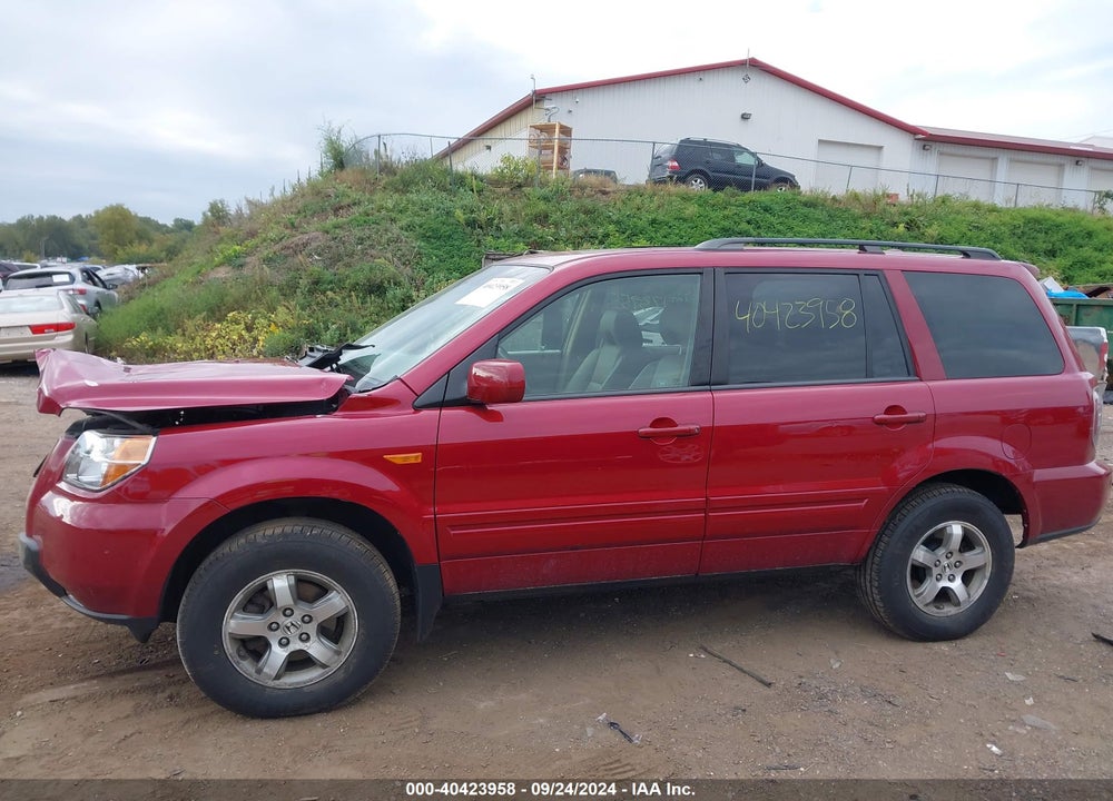 2006 HONDA PILOT EX-L VIN: 5FNYF18556B008306