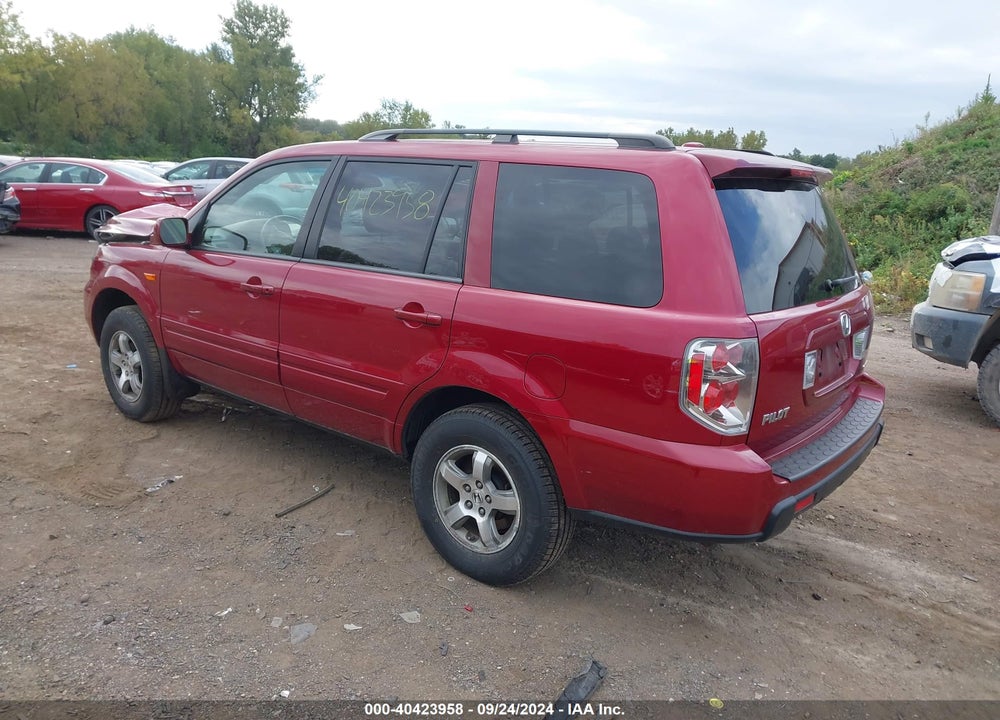 2006 HONDA PILOT EX-L VIN: 5FNYF18556B008306