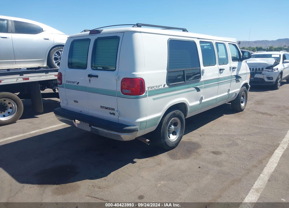 1998 DODGE RAM VAN 1500 COMMERCIAL/CONVERSION VIN: 2B6HB11YXWK160891