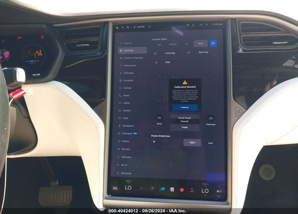 2018 TESLA MODEL X 100D/75D/P100D VIN: 5YJXCBE2XJF144816