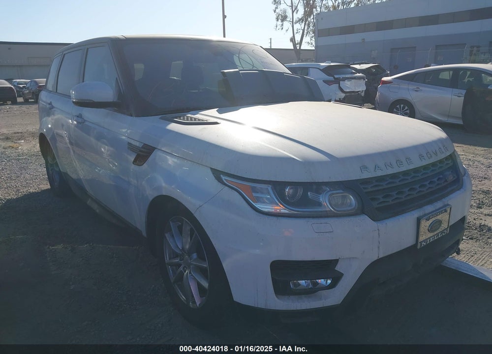 2016 LAND ROVER RANGE ROVER SPORT 3.0L V6 SUPERCHARGED SE VIN: SALWG2VF9GA545349