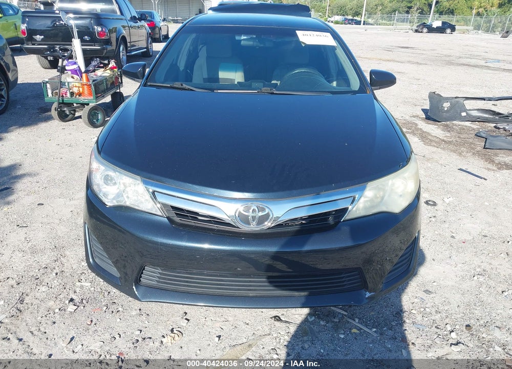2012 TOYOTA CAMRY LE VIN: 4T4BF1FK9CR196041