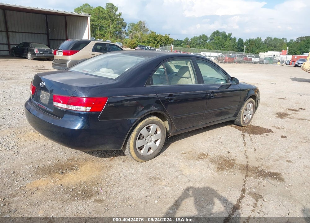 2007 HYUNDAI SONATA GLS VIN: 5NPET46C37H221403