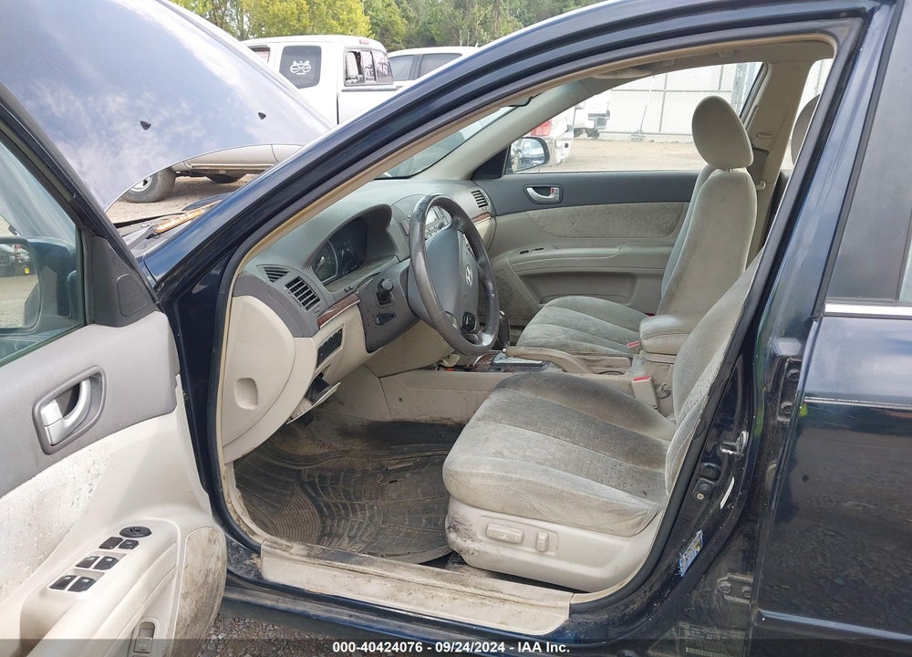 2007 HYUNDAI SONATA GLS VIN: 5NPET46C37H221403