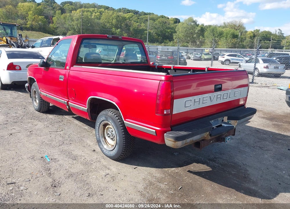 1996 CHEVROLET GMT-400 C1500 VIN: 1GCEC14W0TZ100035