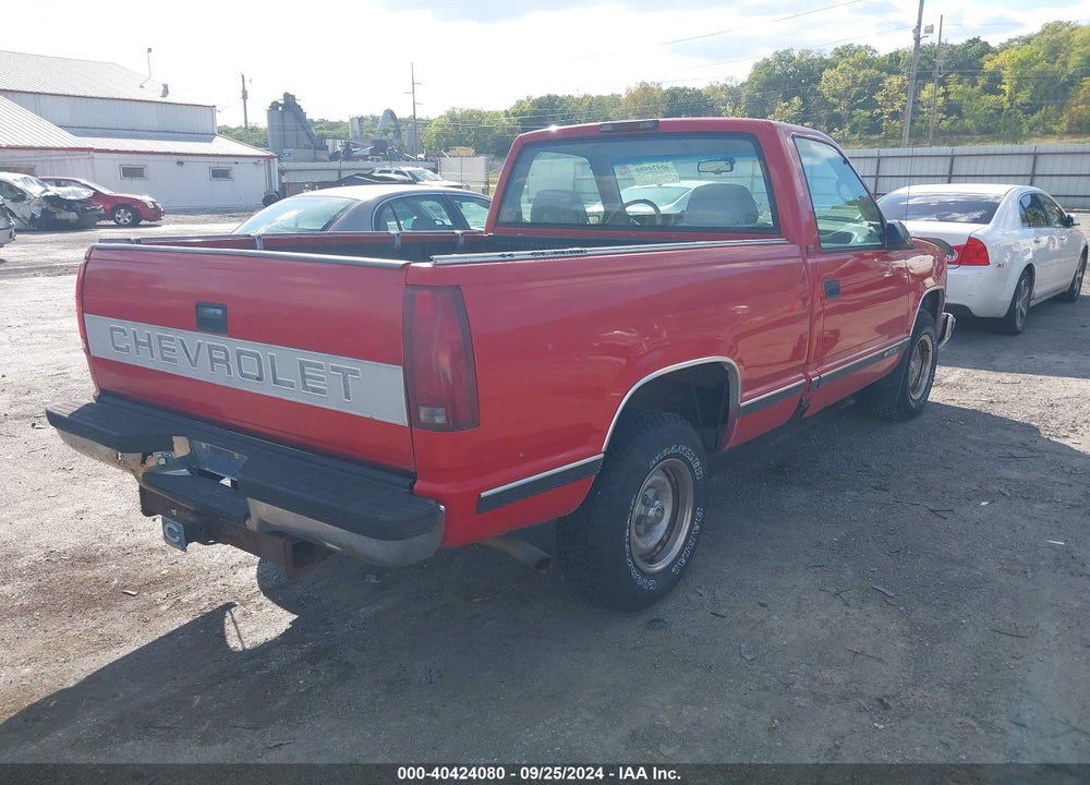 1996 CHEVROLET GMT-400 C1500 VIN: 1GCEC14W0TZ100035