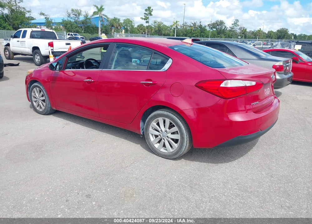 2014 KIA FORTE EX VIN: KNAFX4A80E5220506