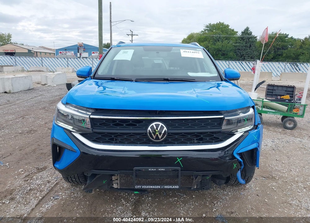 2022 VOLKSWAGEN TAOS 1.5T SE VIN: 3VVLX7B29NM092196