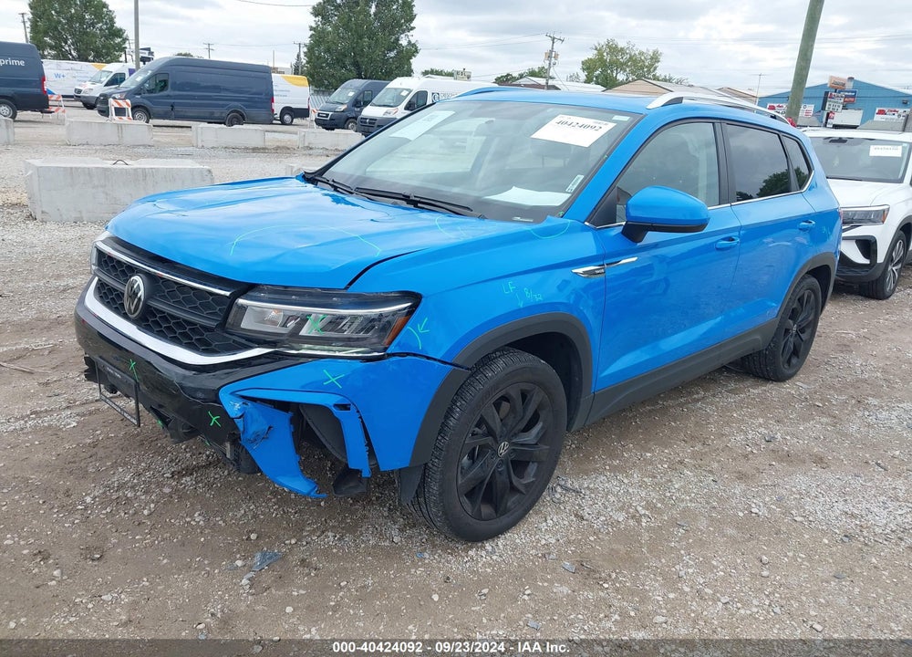 2022 VOLKSWAGEN TAOS 1.5T SE VIN: 3VVLX7B29NM092196