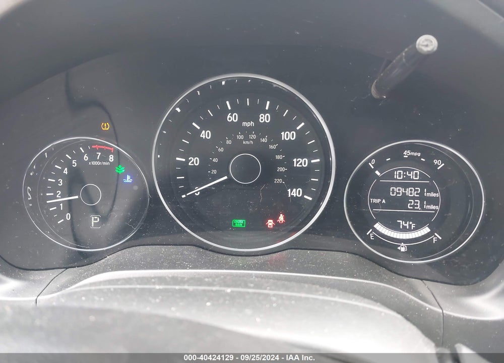 2017 HONDA HR-V EX VIN: 3CZRU6H55HM721464