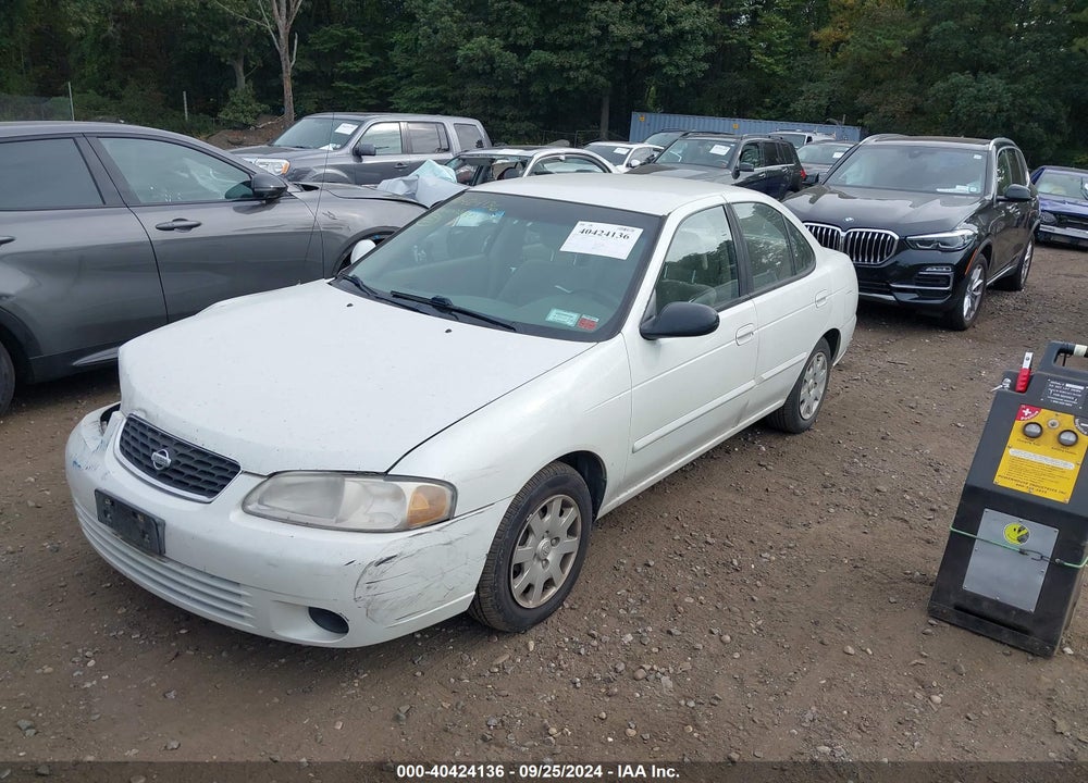 2001 NISSAN SENTRA GXE VIN: 3N1CB51D81L421655