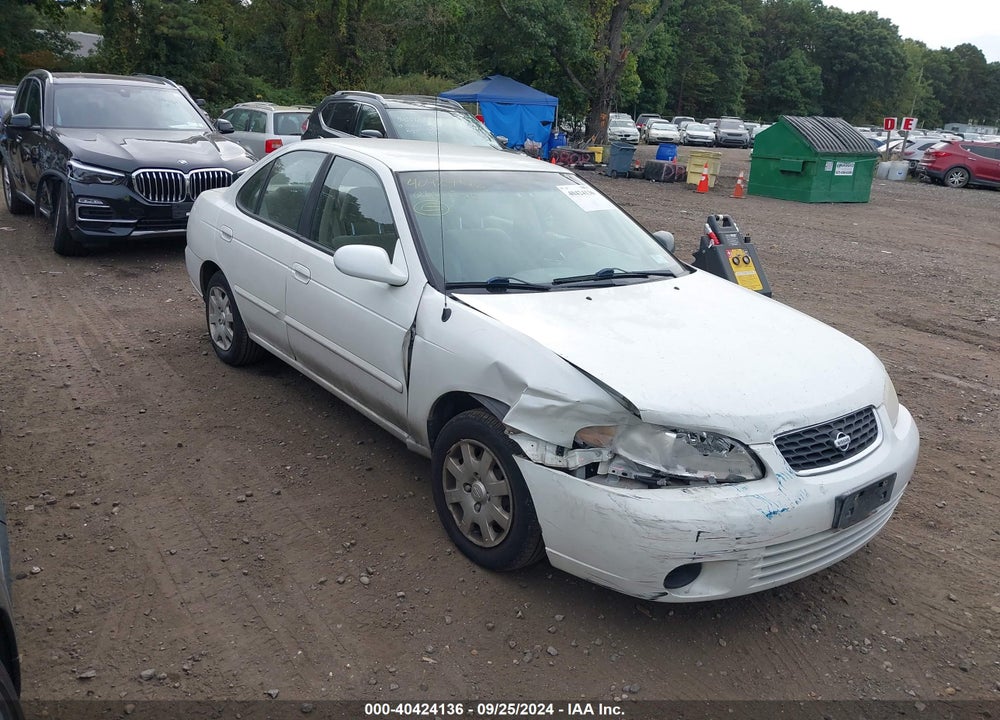2001 NISSAN SENTRA GXE VIN: 3N1CB51D81L421655