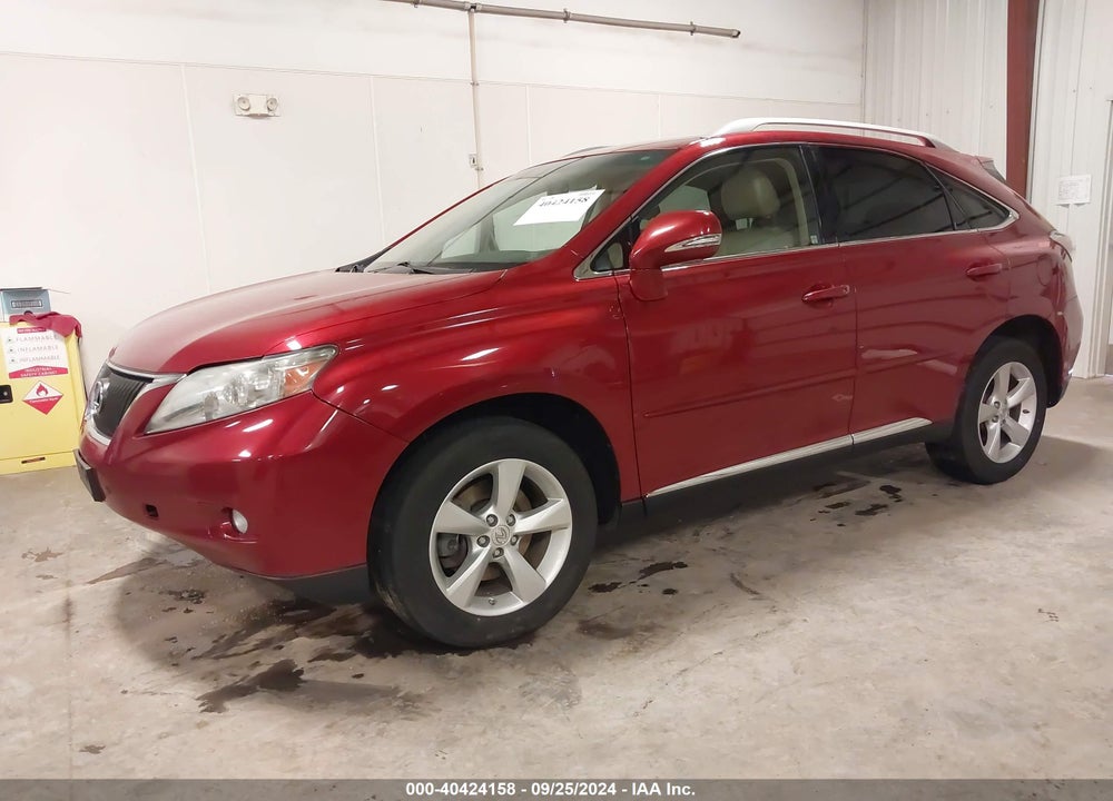 2010 LEXUS RX 350 VIN: JTJBK1BA5A2403019