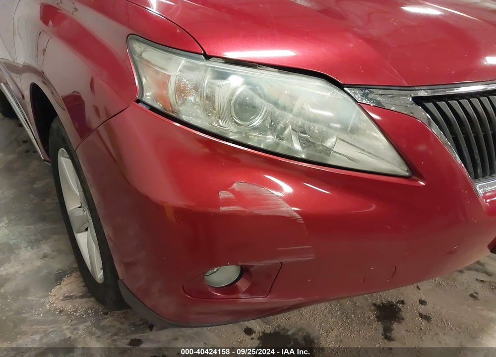 2010 LEXUS RX 350 VIN: JTJBK1BA5A2403019
