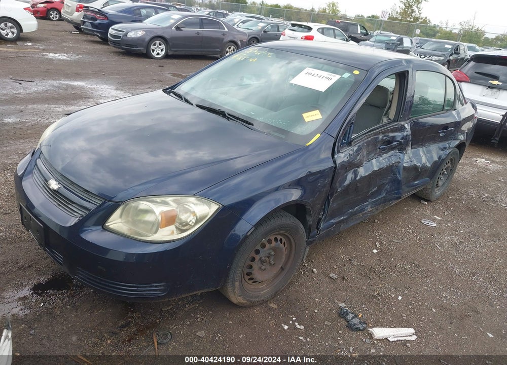 2010 CHEVROLET COBALT LS VIN: 1G1AB5F59A7244018